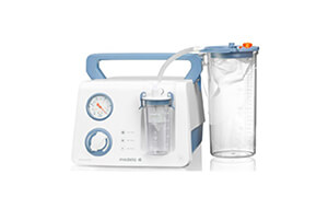 Lateral Medical Dominant Flex Surgical Airway Suction Portable Version with Medela Suction Jars