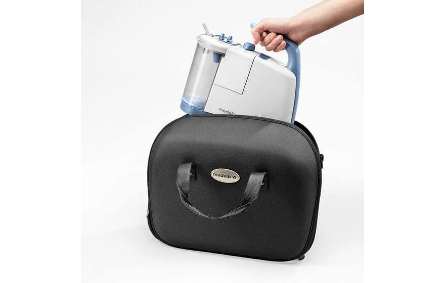 Lateral Medical Surgical Airway Suction - Clario Airway Suction Pump Carrying Bag Storage Bag Black