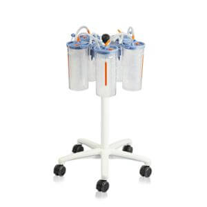 Lateral Medical Surgical Airway Suction Reusable Fluid Collection System Medela - Additional Resources Accessories Carrousel Trolley